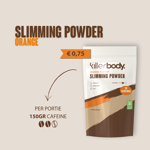 Slimming powder orange nl en de