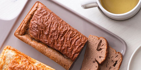 Bruine bonen cake met chocolade