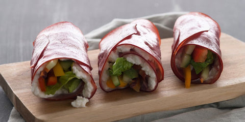 Rolletjes rookvlees