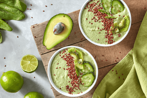 Groene smoothiebowl