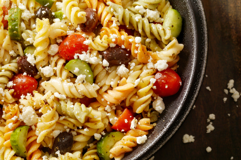 Koude pastasalade