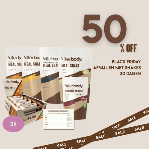 Afvallen met Shakes in 30 dagen