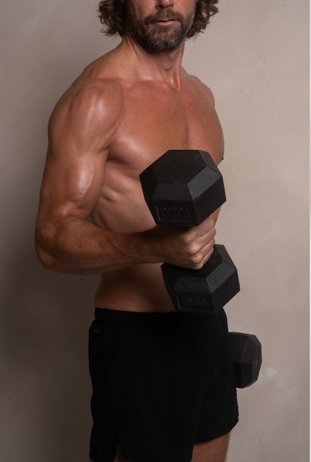 Dumbell training 