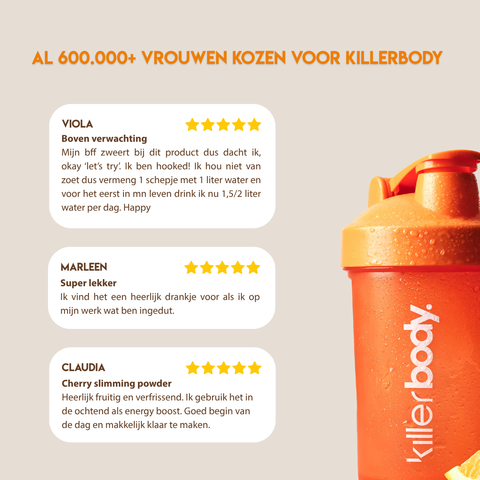 Slimming powder orange nl en de