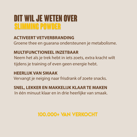 Slimming powder tropical nl en de