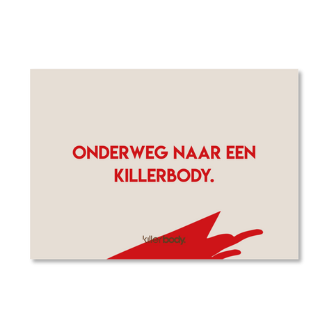 Onderweg naar een Killerbody Ansichtkaart