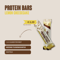 Killerbody Proteïnereep Lemon Cheesecake: 1,5 gram suiker en 12 gram eiwit per reep