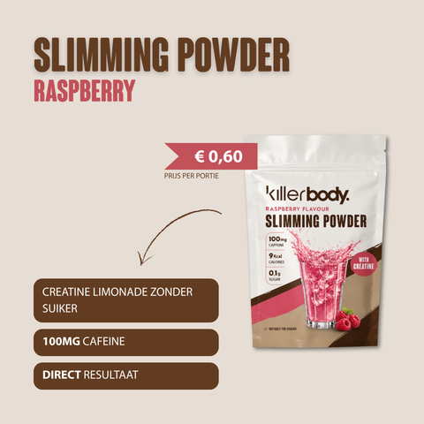 Slimming powder raspberry nl en de