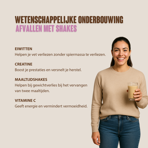 Afvallen met shakes 30 dagen nl en de 
