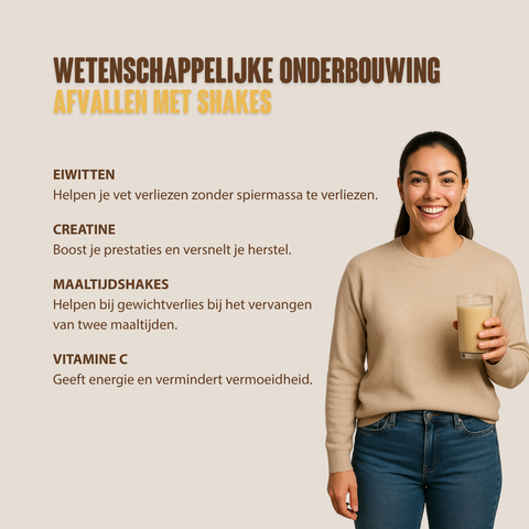 Afvallen met shakes 14 dagen nl en de 