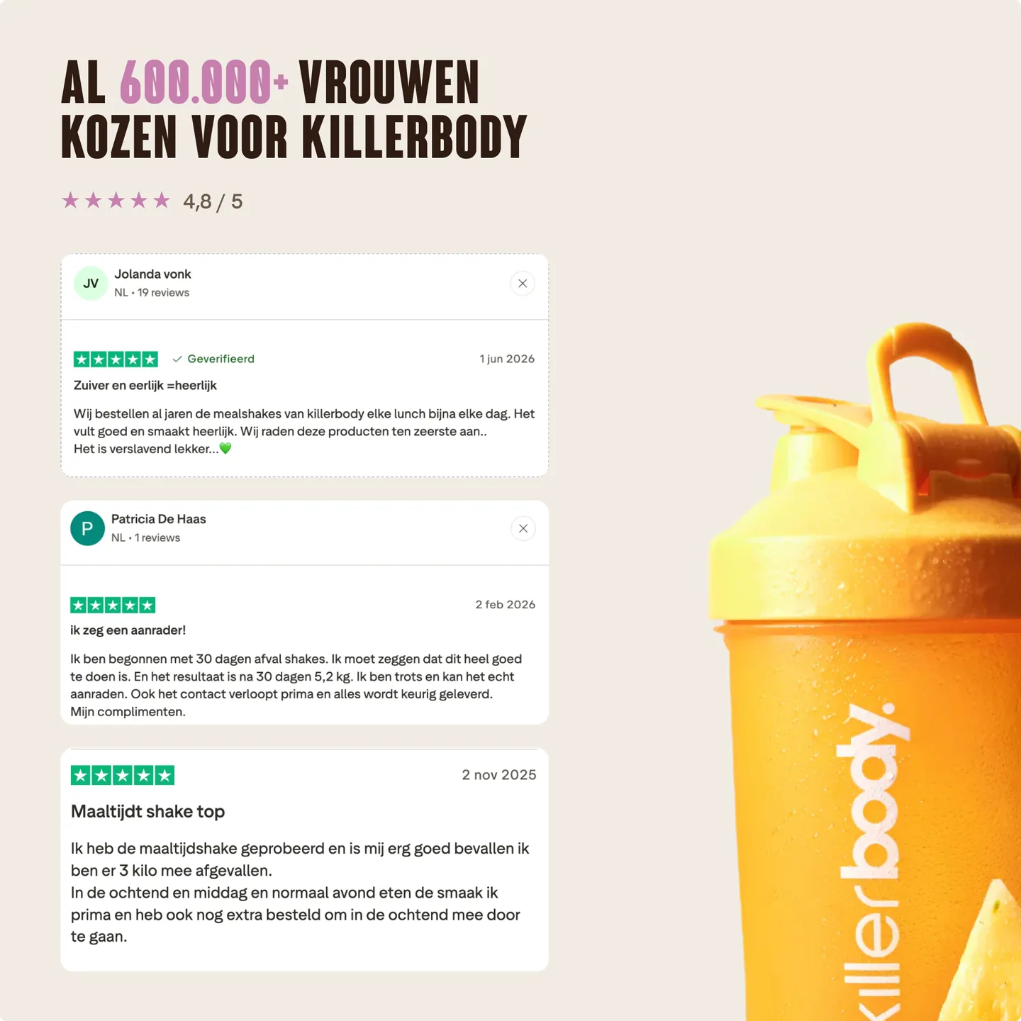 Mit Shakes in 30 Tagen abnehmen — 3
