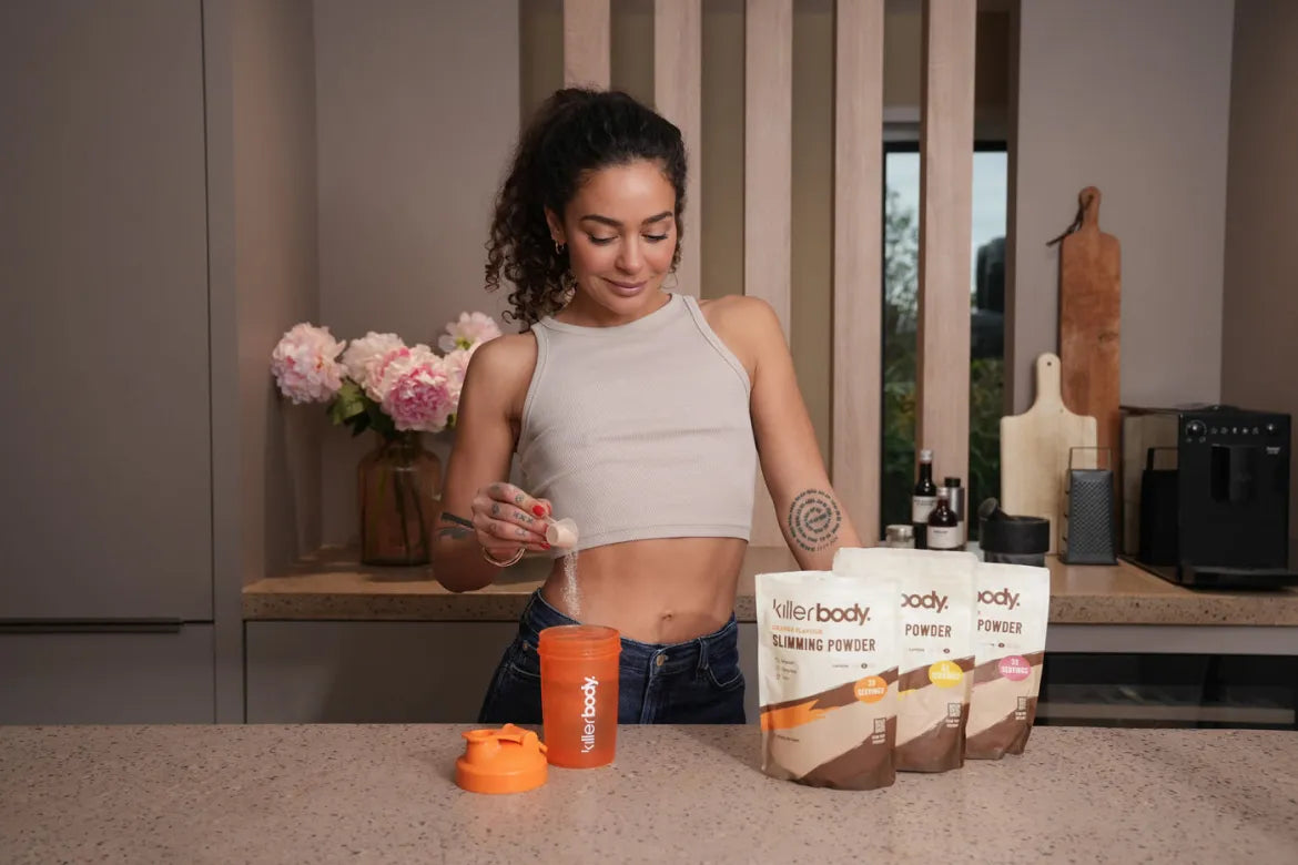 Fajah Lourens in de keuken